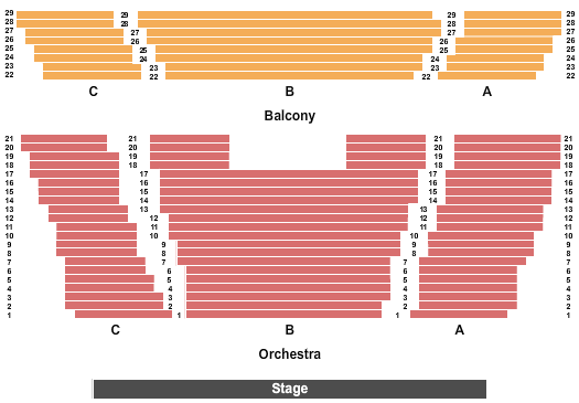 Warrant Island Resort & Casino Seating Chart