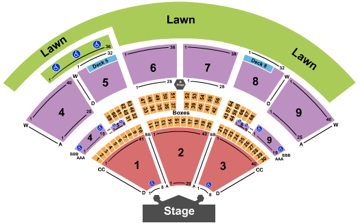 Isleta Amphitheater Kiss Seating Chart