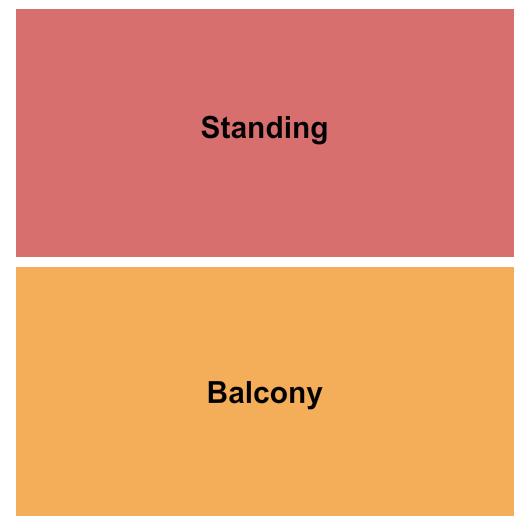 Islington Assembly Hall Standing & Balcony Seating Chart