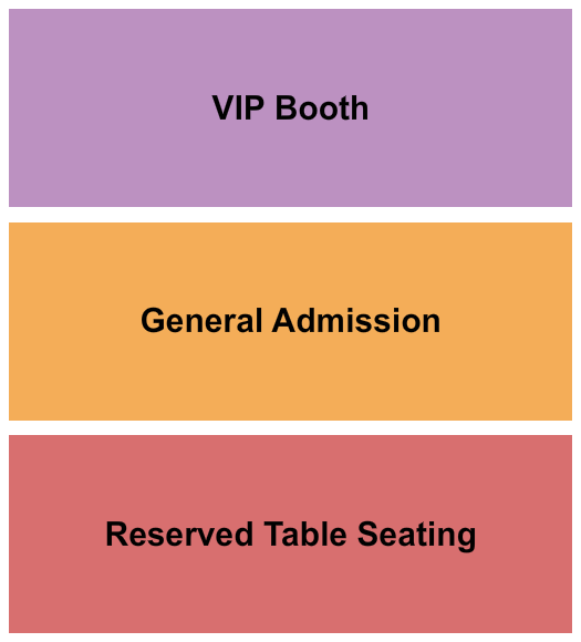 Ivan'z House at Mozambique RSV Table/GA/VIP Seating Chart Ivan'z House at Mozambique RSV Table/GA/VIP Seating Chart