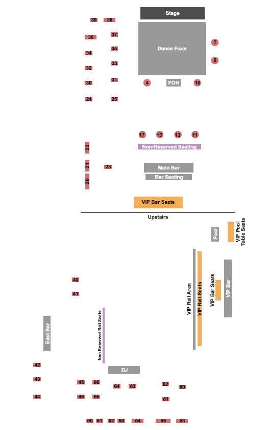 JC Cowboys Endstage 2 Seating Chart