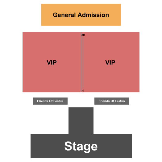 J. Fred Johnson Stadium Fun Fest Seating Chart
