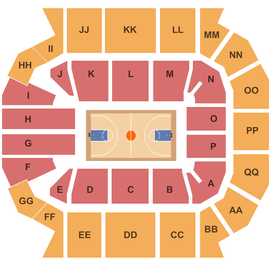 JQH Arena Seating Chart - Springfield