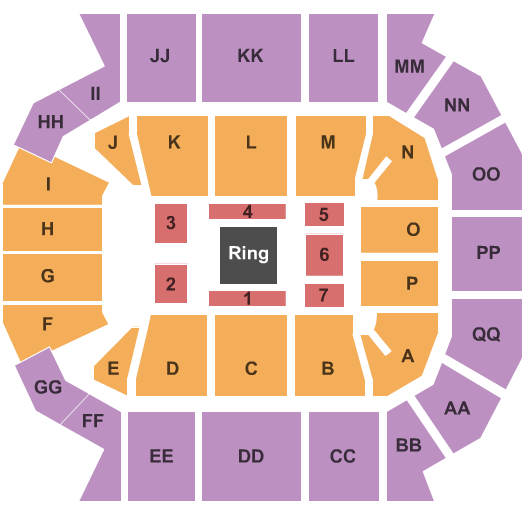 JQH Arena Seating Chart - Springfield