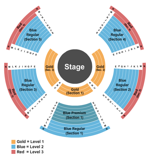 J.S. Bridwell Agricultural Center Cirque Italia: Water Circus - 2 Seating Chart