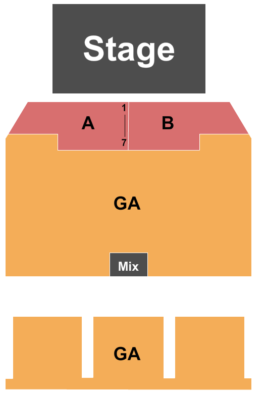Jackpot Junction Casino Hotel The Purple Xperience Seating Chart