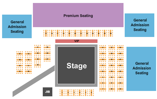 Jackson Convention Complex Boxing Seating Chart