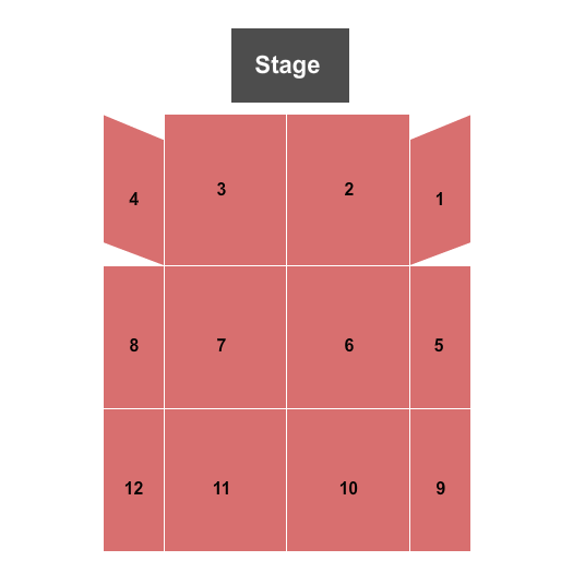 Jackson Convention Complex Endstage 2 Seating Chart