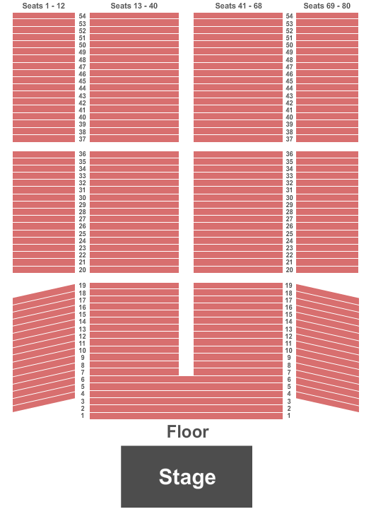 Jackson Convention Complex Endstage Seating Chart