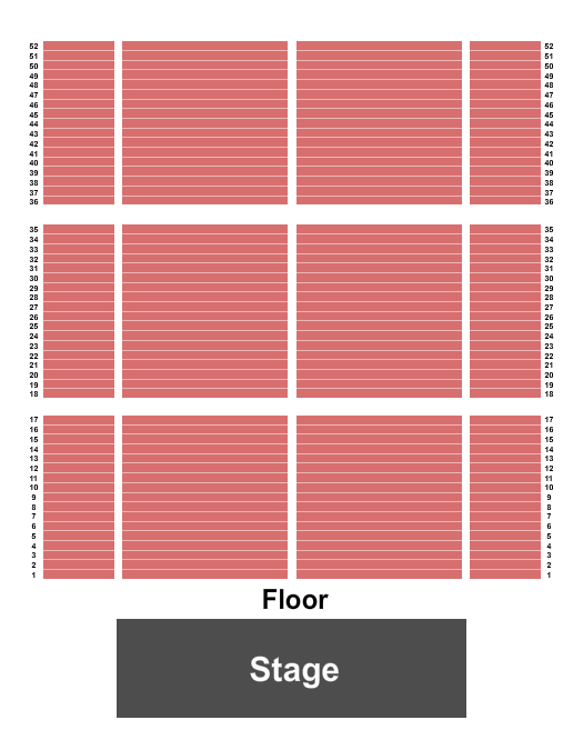 Jackson Convention Complex Endstage Seating Chart