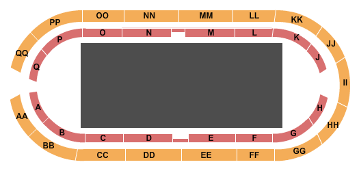 Jacksonville Equestrian Center Rodeo 2 Seating Chart