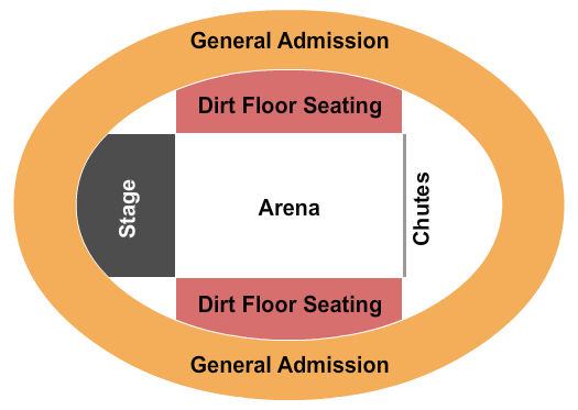 Jacksonville Equestrian Center Rodeo Seating Chart