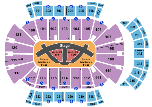 Ppg Paints Arena Seating Chart Carrie Underwood