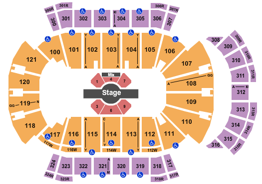 VyStar Veterans Memorial Arena Cirque Corteo Seating Chart