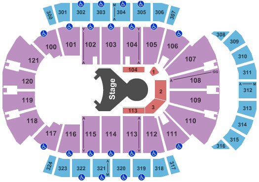 VyStar Veterans Memorial Arena Cirque Ovo Seating Chart