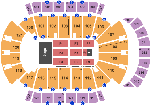 VyStar Veterans Memorial Arena Mike Epps Seating Chart