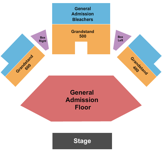 seating chart for Jacobs Pavilion Endstage GA Floor - 400-600 - eventticketscenter.com