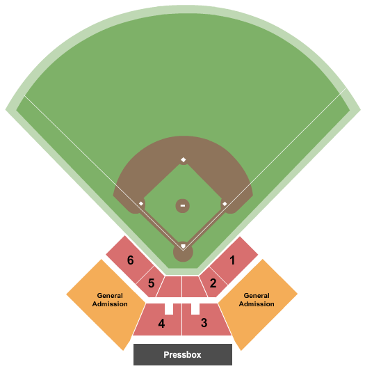 Jaguar Field At South Alabama Softball Seating Chart