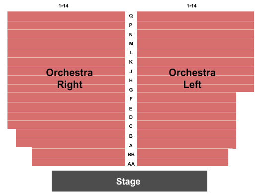 James A Little Theatre End Stage Seating Chart
