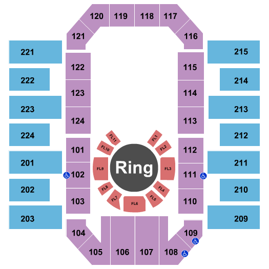 James Brown Arena Big Apple Circus Seating Chart