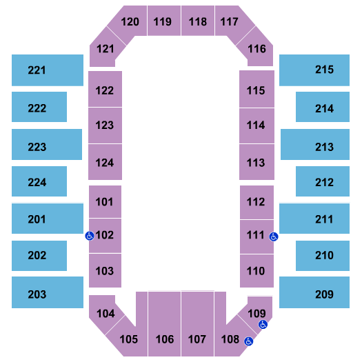 James Brown Seating Chart