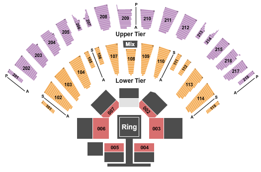James L Knight Center Boxing Seating Chart