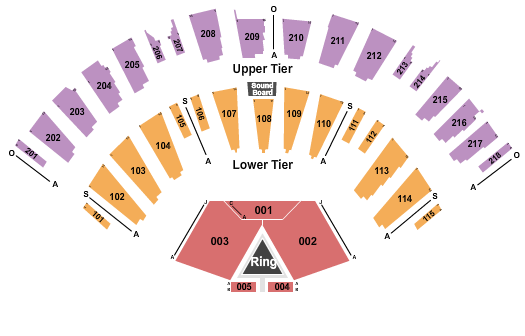 James L Knight Center MMA Seating Chart