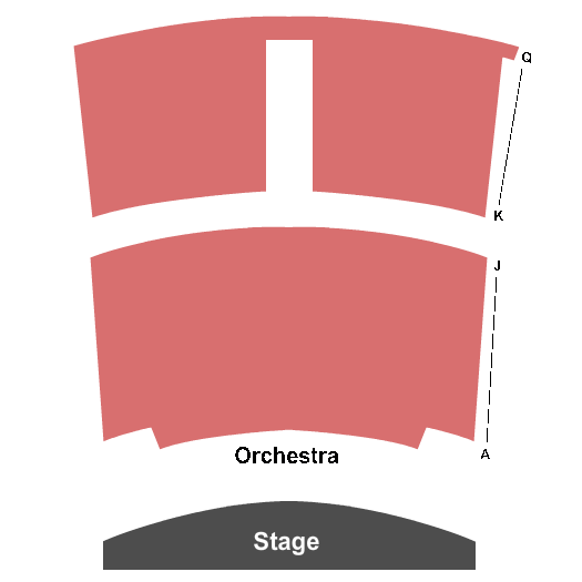 Ashe Auditorium - James L Knight Center End Stage Seating Chart