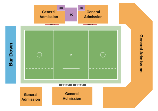 James Shuart Stadium Lacrosse GA Seating Chart