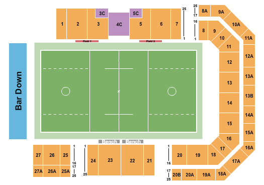 James Shuart Stadium Lacrosse 3 Seating Chart