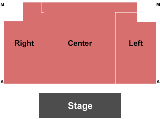 Jamison Theater End Stage Seating Chart