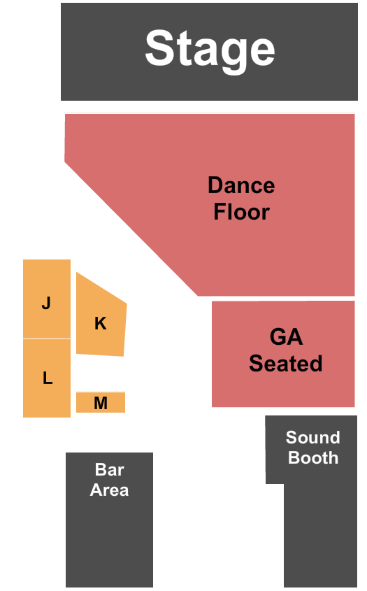 Jammin Java Endstage 3 Seating Chart