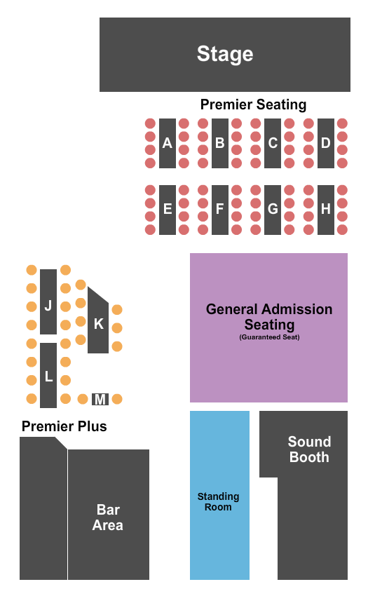 Jammin Java Endstage 4 Seating Chart