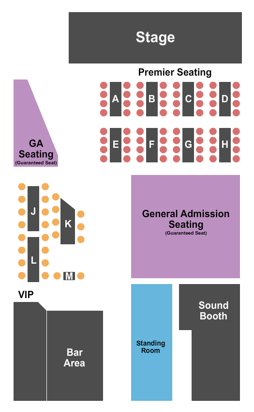 Jammin Java End Stage Seating Chart