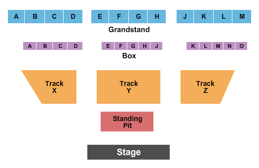 Jay County Fairgrounds Endstage Seating Chart