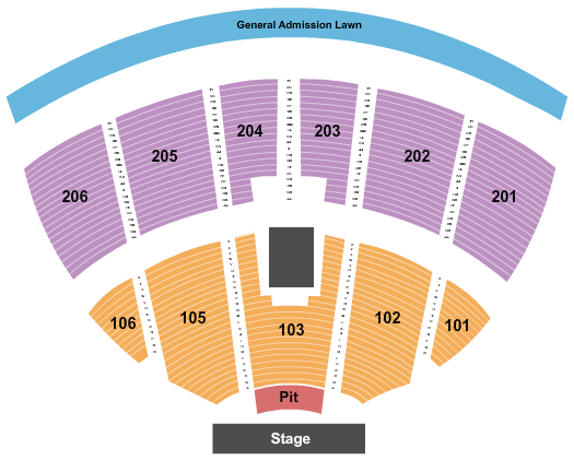 Jay Pritzker Pavilion Endstage 2 Seating Chart