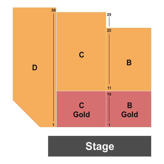 Jean Carlo Stephenson Auditorium Endstage Seating Chart