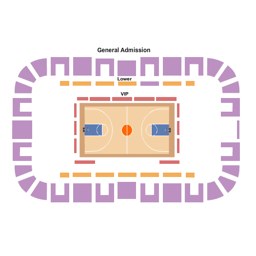 Jenkins Arena - RP Funding Center Dunk Collective Seating Chart