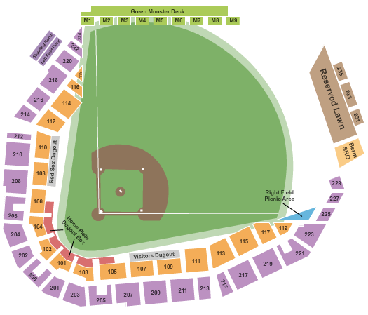 Jetblue Park Interactive Seating Chart