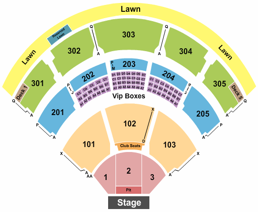 Jiffy Lube Live Alice in Chains Seating Chart
