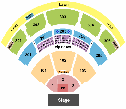 Jiffy Lube Live Endstage Pit 2 Seating Chart
