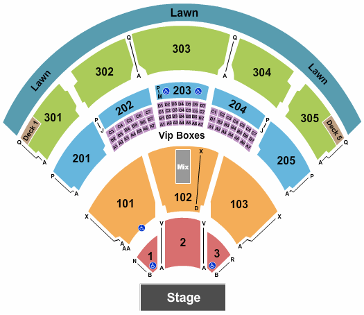 Jiffy Lube Live Seating Chart Ga Pit