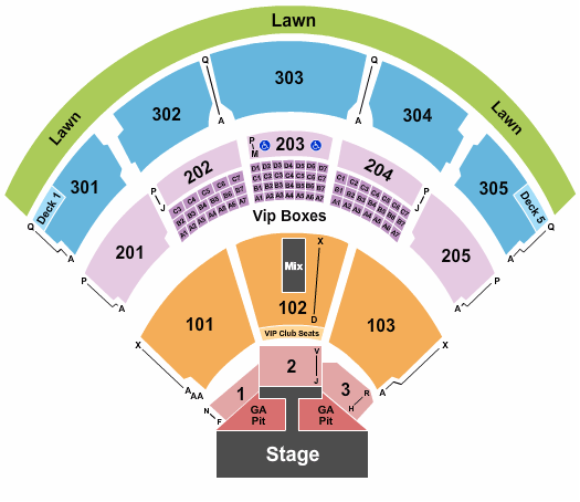 Jiffy Lube Live Luke Bryan Seating Chart