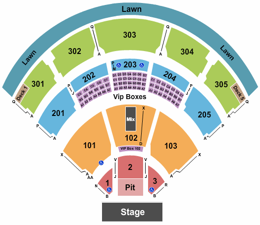 Jiffy Lube Live Pentatonix Seating Chart