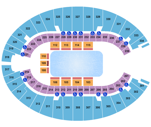 Jim Norick Arena Disney On Ice Seating Chart