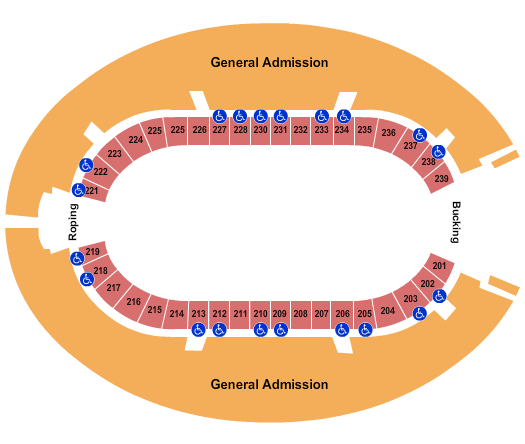 Jim Norick Arena Horse Derby Seating Chart