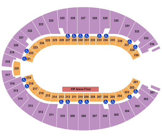 Jim Norick Arena Moto Xtreme Circus Seating Chart