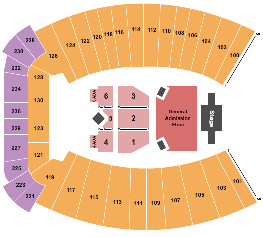 Joan C. Edwards Stadium Seating Chart