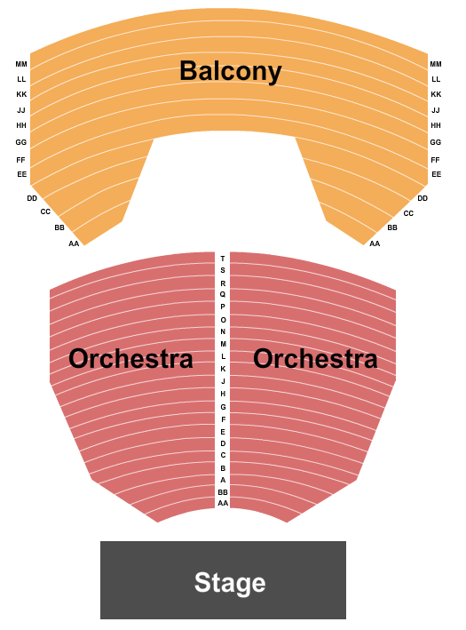 John Bassett Theatre End Stage Seating Chart