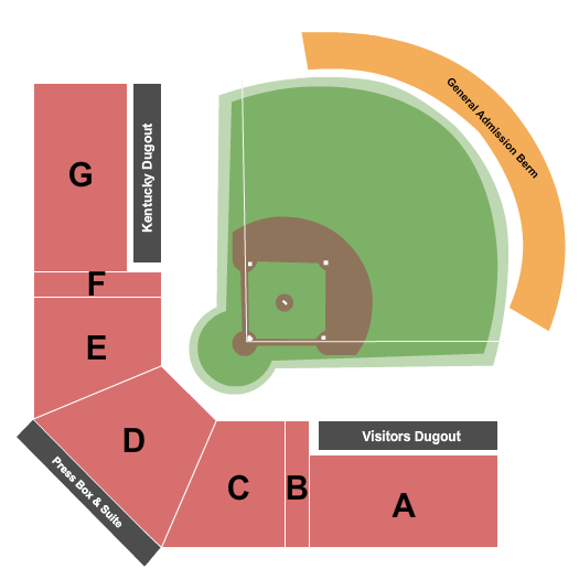 John Cropp Stadium Softball Seating Chart
